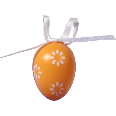 Zestaw 10 Kolorowych Jajek Wielkanocnych do Zawieszania 4,5 cm