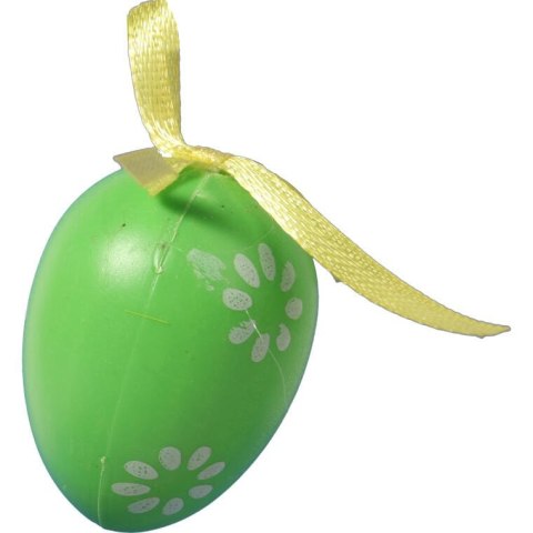 Zestaw 10 Kolorowych Jajek Wielkanocnych do Zawieszania 4,5 cm