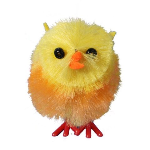 Zestaw Dekoracyjnych Kurczaków z Muszkami 6 szt. - Wielkanoc / Tematyczne - 4cm