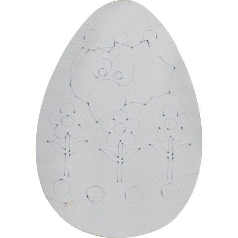 Zestaw Kreatywny do Malowania Pisanek Wielkanocnych - 4 sztuki, Farby Pastelowe, Pędzelek