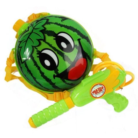 Zestaw Śmigus-Dyngus: Zielony Pistolet na Wodę 33 cm z Plecakowym Zbiornikiem ARBUZ