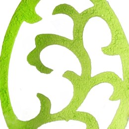 Zielone Jajko Wielkanocne na Wstążkach 70cm - Zawieszka Dekoracyjna