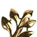 Złota Obrączka Dekoracyjna do Serwetek w Kształcie Gałązki Liścia