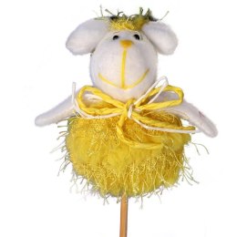 Żółta Figurka Owcy o Wysokości 25 cm