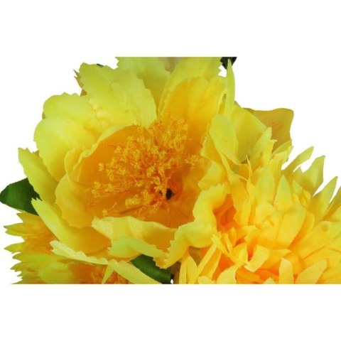 9-Elementowy Bukiet z Żółtymi Chryzantemami, Amarylisami i Liliami - Dekoracja Wysokiej Jakości