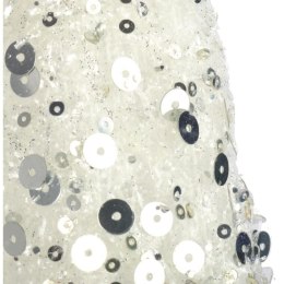 BIAŁA SIZALOWA CHOINKA-STOŻEK 40 CM - DEKORACJA ŚWIĄTECZNA