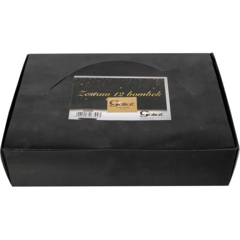 BOMBKI PLASTIKOWE 12 SZT 8CM MIX KOLOR ZIELONY