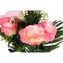 BUKIET 10 KWIATÓW MIX AMARYLIS RÓŻA KOLOR JASNO RÓŻOWY