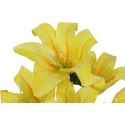BUKIET 10 SZTUCZNYCH LILII KOLORU ŻÓŁTEGO - WYSOKOŚĆ 44 CM