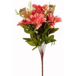 BUKIET 11 GERBER Z DODATKAMI KOLOR RÓŻOWY