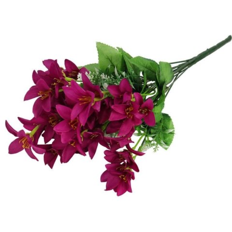 BUKIET 13 GAŁĄZEK Z CLEMATISAMI KOLOR FIOLETOWY