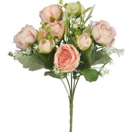 BUKIET 5 GAŁĄZEK Z DROBNYMI PIWONIAMI KOLOR RÓŻOWY