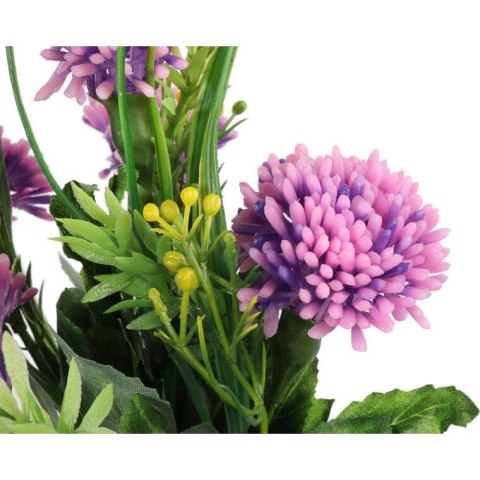 BUKIET 5 TAWUŁEK W KOLORZE FIOLETOWYM - SZTUCZNE KWIATY WYSOKIEJ JAKOŚCI