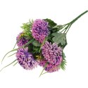 BUKIET 5 TAWUŁEK W KOLORZE FIOLETOWYM - SZTUCZNE KWIATY WYSOKIEJ JAKOŚCI