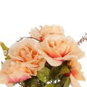 BUKIET 6 SZTUCZNYCH RÓŻ W KOLORZE KREMOWYM O WYSOKOŚCI 48 CM