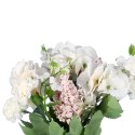 BUKIET MIESZANY 6 GAŁĄZEK Z HORTENSJĄ KOLOR SZARY
