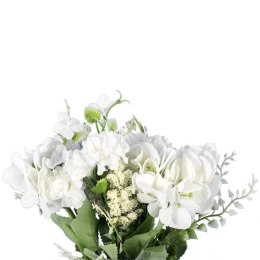 BUKIET MIESZANY 6 GAŁĄZEK Z HORTENSJĄ KOLOR ZIELONY