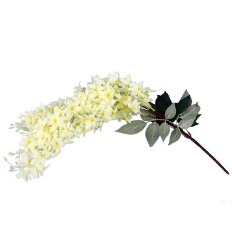 Bez Kremowy 54cm - Sztuczny Kwiat do Dekoracji