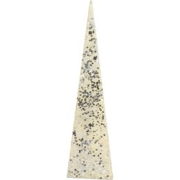 Biała choinka stożkowa z sizalu 60 cm na Święta Bożego Narodzenia