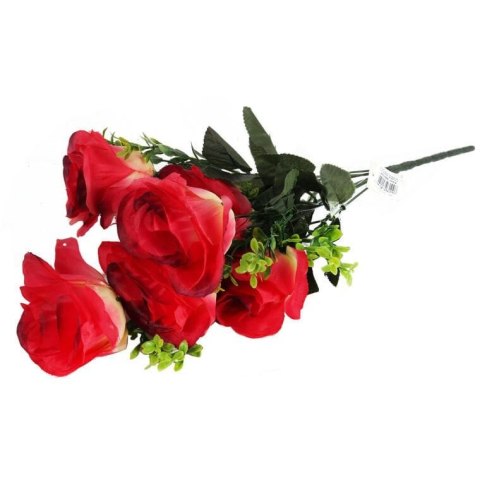 Bukiet 7 róż 54 cm kolor czerwony