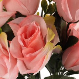 Bukiet 7 róż 54 cm kolor jasno różowy