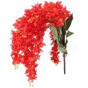 Czerwony Bukiet Sztucznych Bezi o Wysokości 54 cm
