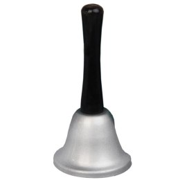 DZWONEK ŚW. MIKOŁAJA METALOWY KOLOR SREBRNY KOSTIUM MIKOŁAJA