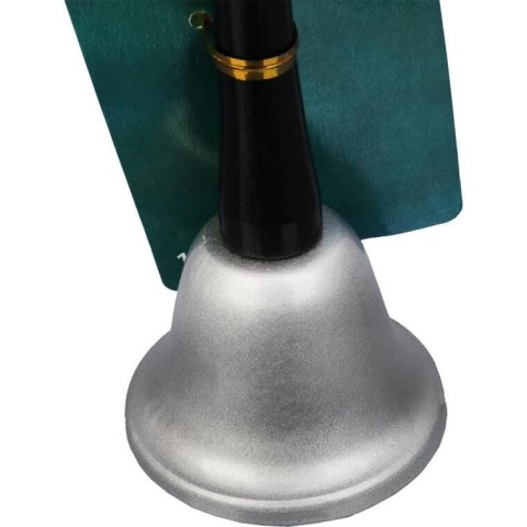 DZWONEK ŚW. MIKOŁAJA METALOWY KOLOR SREBRNY KOSTIUM MIKOŁAJA