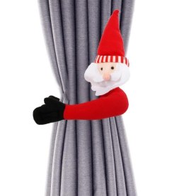 MIKOŁAJ NA RZEP DO UPIĘCIA ZASŁON PREZENT POD CHOINKĘ