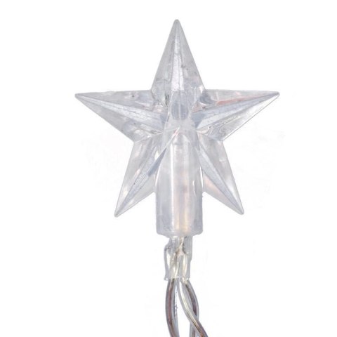 Multikolorowe Lampki LED w Kształcie Gwiazdek - Sznur 30 Sztuk - Zasilanie Bateryjne