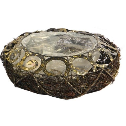 PODKŁAD FLORYSTYCZNY OSŁONKA Z FASZYNY RATTANOWEJ 30 CM