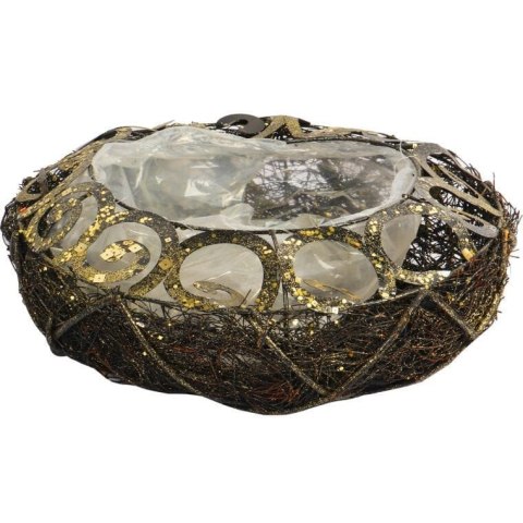 PODKŁAD FLORYSTYCZNY OSŁONKA Z FASZYNY RATTANOWEJ 30 CM