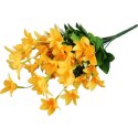 Sztuczny Bukiet Żółtych Clematisów - 13 Gałązek, Wysokość 48 cm