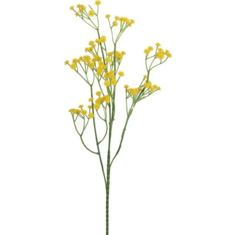 Żółta Gałązka Gipsówki 60 cm do Kompozycji Kwiatowych