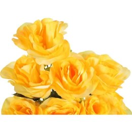 Żółty Bukiet Sztucznych Róż - 7 Sztuk, Wysokość 54cm