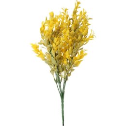 BUKIET 7 GAŁĄZEK BUKSZPANU 36 CM KOLOR ŻÓŁTY