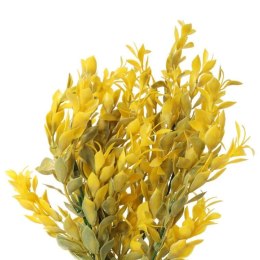 BUKIET 7 GAŁĄZEK BUKSZPANU 36 CM KOLOR ŻÓŁTY