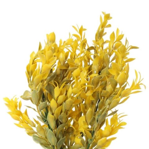 BUKIET 7 GAŁĄZEK BUKSZPANU 36 CM KOLOR ŻÓŁTY