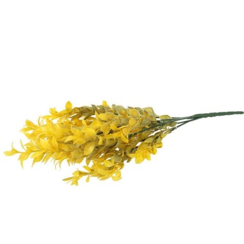 BUKIET 7 GAŁĄZEK BUKSZPANU 36 CM KOLOR ŻÓŁTY