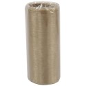 Beżowa Organza do Dekoracji i Kompozycji Florystycznych - 12 cm x 9 m