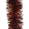 Brązowy Łańcuch Choinkowy z Metalizowanej Folii GC, 10cm x 3m, Polski Produkt-GOLIAT