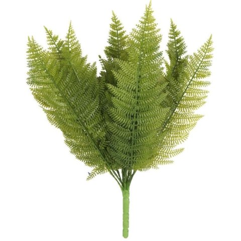 Bukiet Sztucznej Paproci 15 Gałązek - Jest jak Żywa, Wysokość 43 cm, Kolor: Zielony