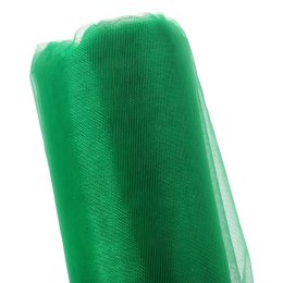 Ciemnozielona Organza na Dekoracje i Kompozycje Florystyczne - 12 cm x 9 m