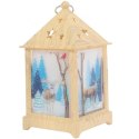 Dekoracyjna Latarenka LED z Figurką Renifera