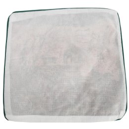 Gobelinowa Poszewka na Poduszkę w Świąteczne Jelonki - Niebiesko-Kremowa 38x38 cm