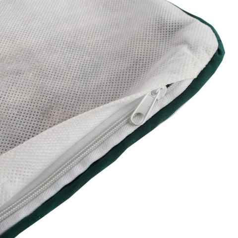 Gobelinowa Poszewka na Poduszkę w Świąteczne Jelonki - Niebiesko-Kremowa 38x38 cm