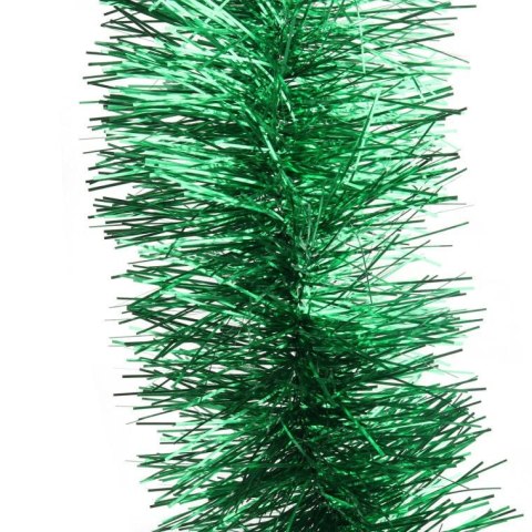 Goliat Łańcuch Choinkowy Premium Zielony 10cm 3m z Folii Metalizowanej