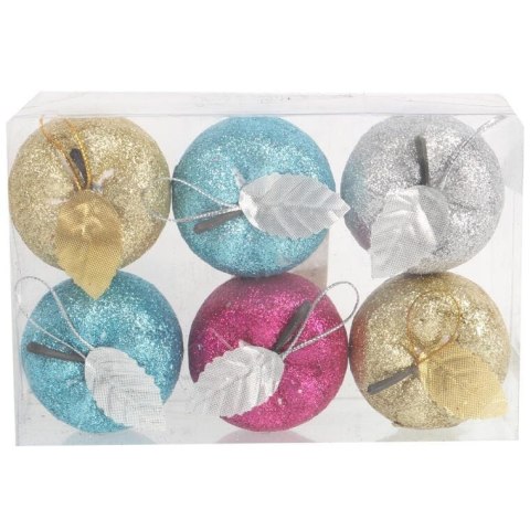 KPL.6 BOMBEK PLASTIKOWYCH JABŁUSZEK 5 CM