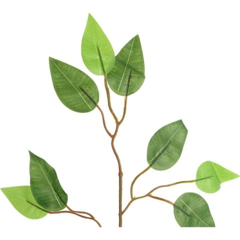 LIŚĆ GAŁĄZKA POTRÓJNA BENIAMINA KOLOR ZIELONY 60 CM