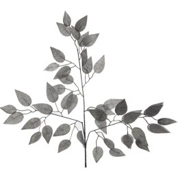 LIŚĆ GAŁĄZKA POTRÓJNA KOLOR CZARNY 60 CM